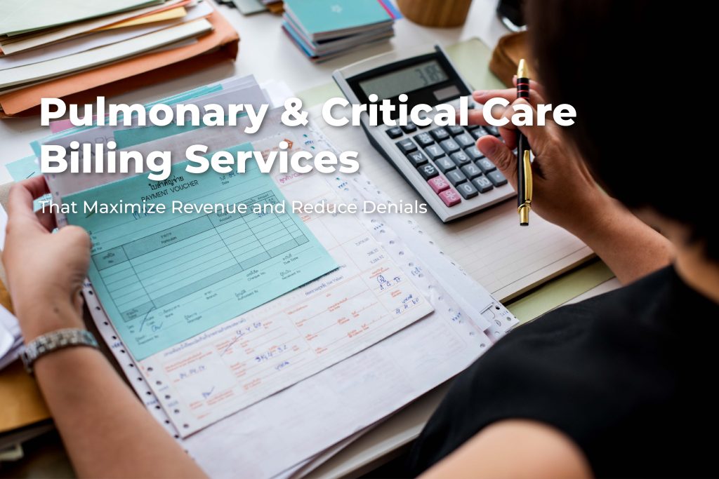 Pulmonary & Critical Care Billing Services Pulmocare RCM USA